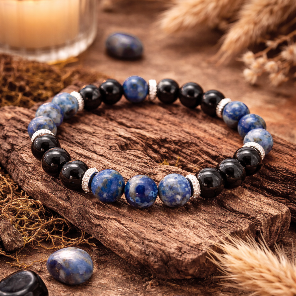 Lapis Lazuli Bracelet (Wisdom, Strength & Protection)