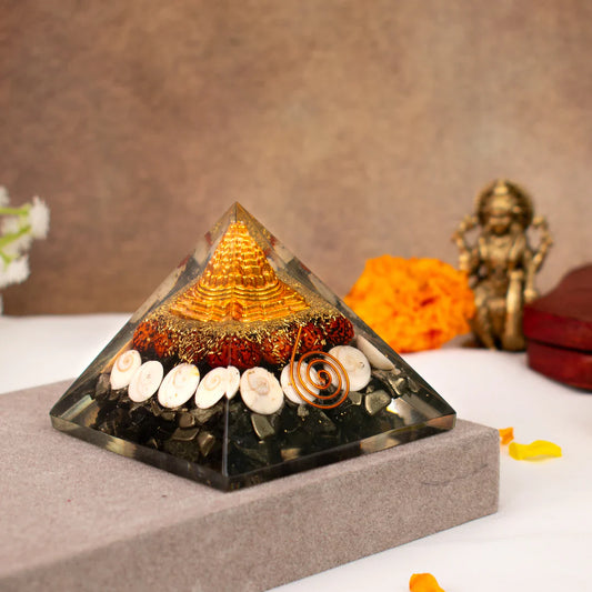 Pyrite Lakshmi Pyramid (Large)