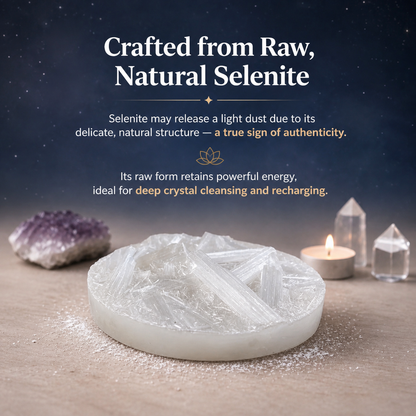 Wealth Crystal Kit – Pyrite Anklet, Bracelet & Selenite Plate