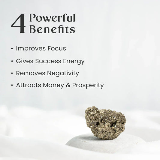 Raw Pyrite Crystal – Natural Mineral Stone